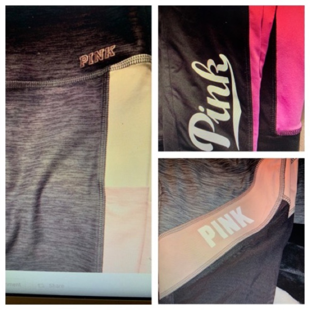 3 vs pink leggings
